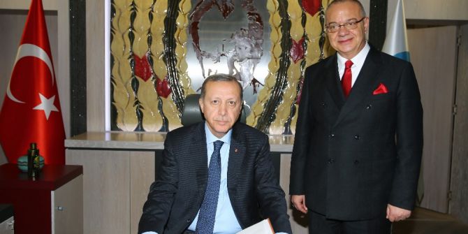 Cumhurbaşkanı Erdoğan Mhp’li Başkanı Ziyaret Etti