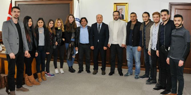 Genç Turizmcilerden Rektör Bircan’a Ziyaret
