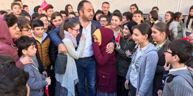 15 Temmuz’da Elinde Türk Bayrağı İle Ankara’da Tanklara Direnen Yaldız’a Memleketinde Sevgi Seli