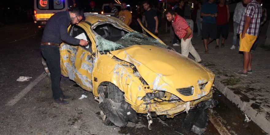 Samsun’da Otomobil Takla Attı: 1 Ölü