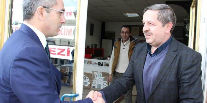 Kaymakam Pişkin’den Basın Mensuplarına Ziyaret