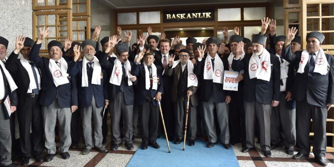 Kahramanmaraşlı Gaziler Referandumda "Evet" Diyecek