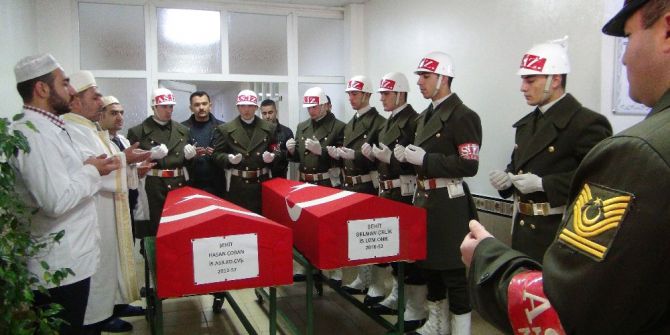 El Bab Şehitleri Memleketlerine Törenle Uğurlandı