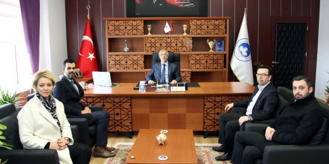 Mhp’den Yeni Rektöre Ziyaret