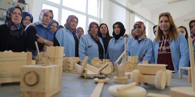 Büyükşehir’den, Ahşap Şekillendirme Kursu