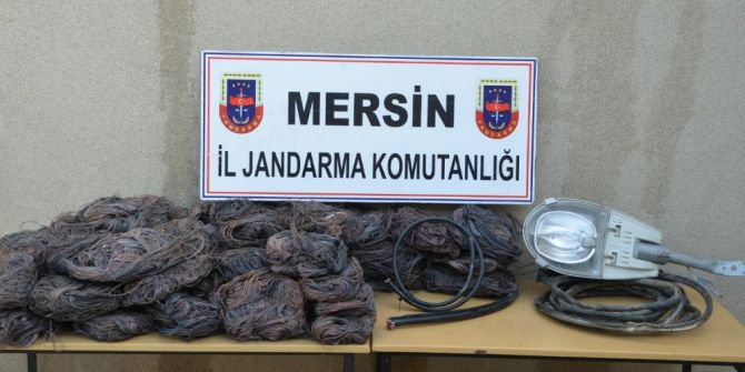 Mersin’de Kablo Hırsızlığı