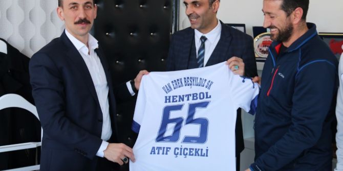 Kaymakam Çiçekli’ye 65 Numaralı Forma