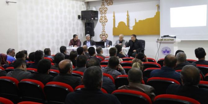 Elazığ Belediyesinde Mühendisler Değerlendirme Toplantısı Yaptı