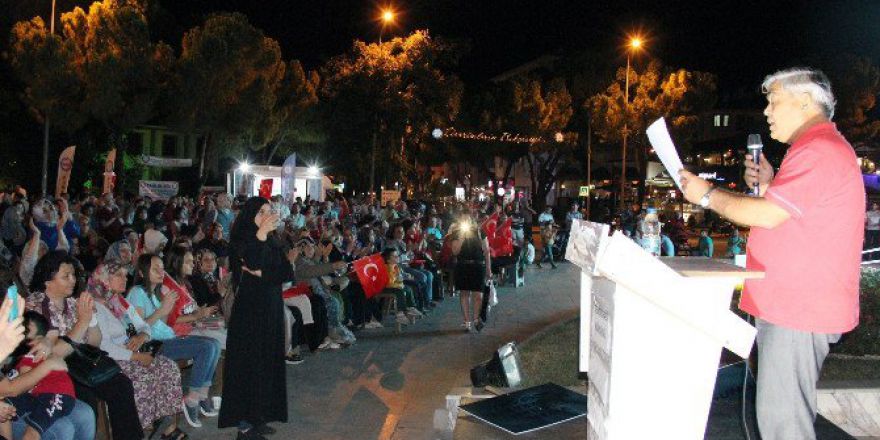 Muğla’da Ay-yıldızlı ‘Demokrasi Nöbeti’