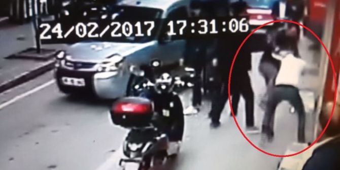 Samsun’da Müşteri Ve İş Yeri Çalışanı Kavgası