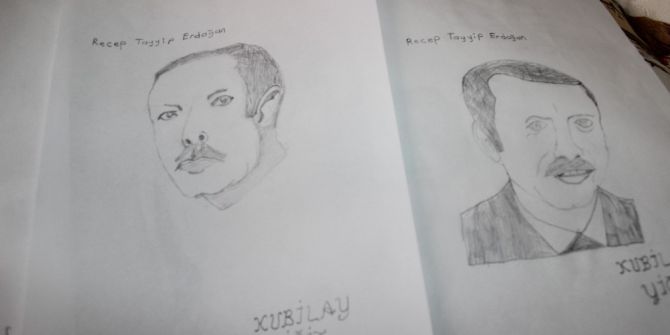 Resmini Çizdiği Cumhurbaşkanı Erdoğan İle Tanışmak İstiyor