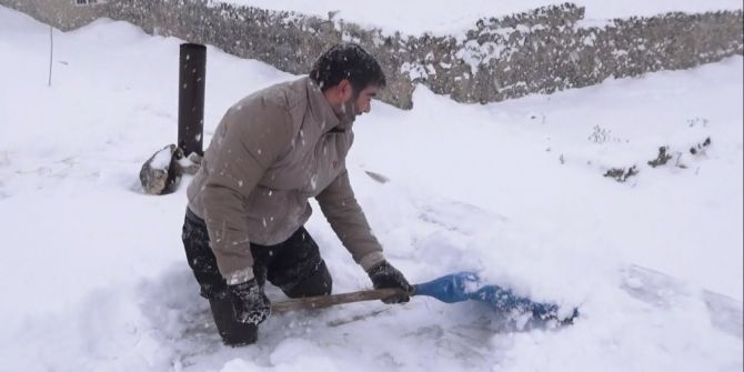 Kimsesiz Engellinin Karla Mücadelesi