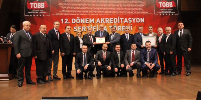 Safranbolu Tso C Sınıfı Tobb Akreditasyon Belgesini Aldı