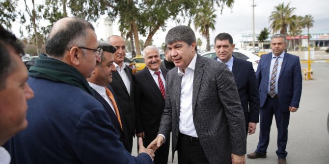 Başkan Türel, Havalimanı Taksici Esnafını Ziyaret Etti
