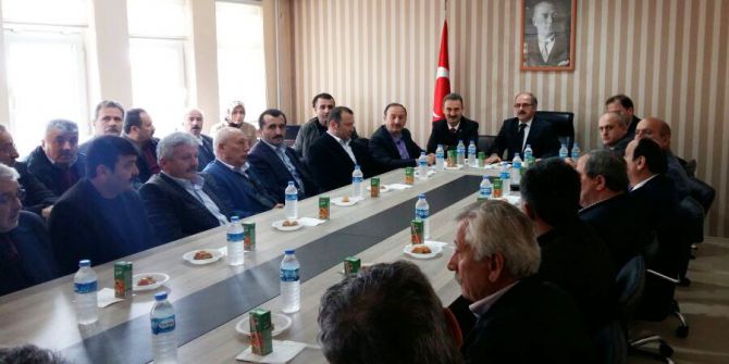 Şalpazarı’nın 14 Mahallesine Temiz Ve Sağlıklı İçme Suyu Ulaştırmak İçin Toplandılar