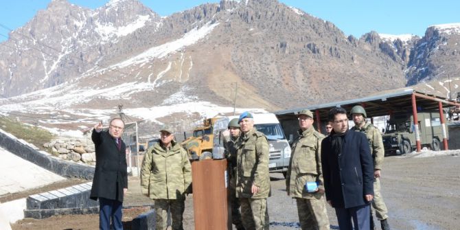 Üst Bölgesindeki Askeri Birlikler Ziyaret Edildi