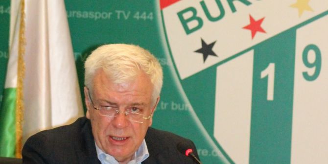 Ali Ay: "Bu Olay Bursaspor Tarihine Kara Leke Olarak Girmiştir"