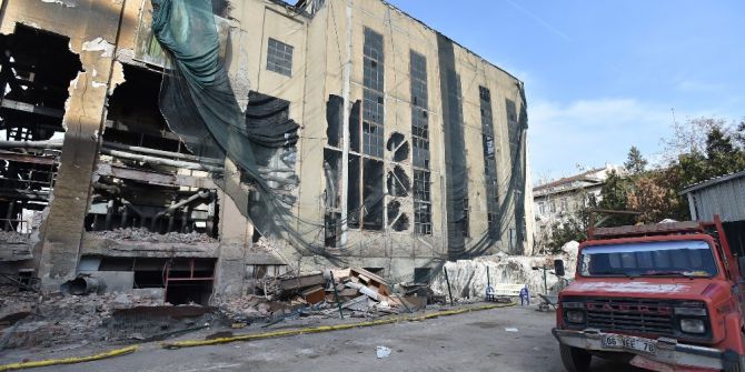 Maltepe Havagazı Fabrikası Yıkılıyor