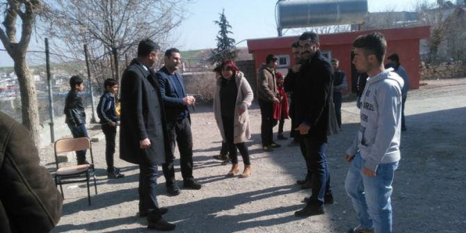 Müdür Tünçmen Köy Okullarını Denetledi