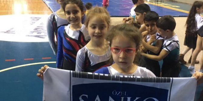 Özel Sanko Okulları, Jimnastik Şampiyonasında İl İkincisi Oldu