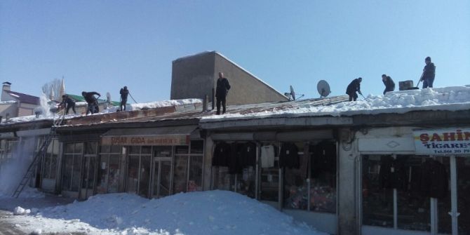 Tekman’da Karla Mücadele