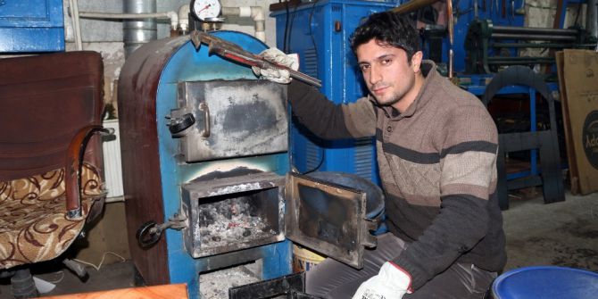 Ziraat Mühendisi Kalorifer Kazanı Üretti