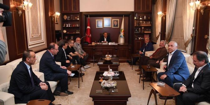 Başkan Kocamaz’dan Başkan Sözlü’ye Ziyaret