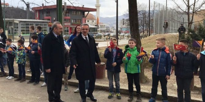 Gebze’den Bosna’ya Türkçe Derslik