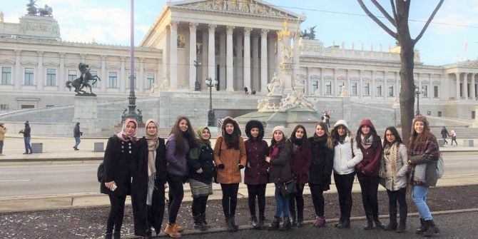 Lise Öğrencileri Viyana’dan Döndü