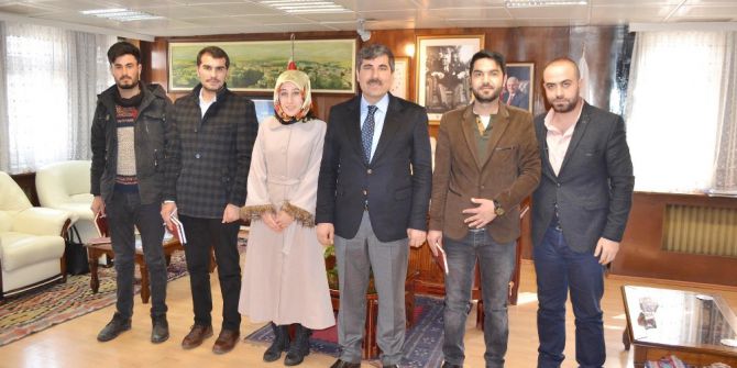 Mşü Öğrencilerinden Başkan Asya’ya Ziyaret