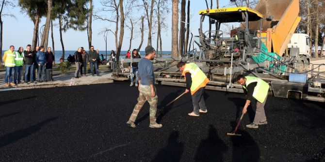 Ordu’da Asfalt Çalışması Hız Kesmiyor