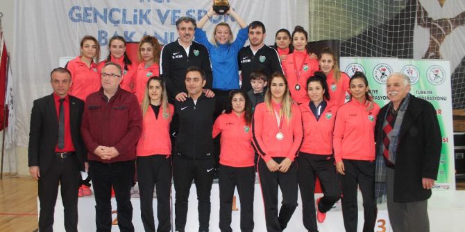 U23 Türkiye Bayanlar Güreş Şampiyonası’na Altınova Damga Vurdu