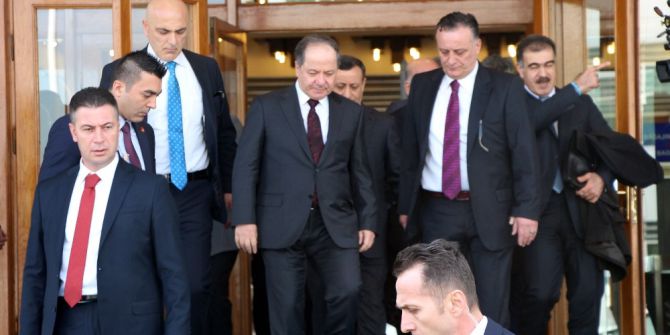 Mesut Barzani İstanbul’da