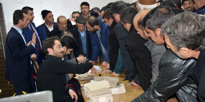 Tatvan Esnaf Ve Sanatkarlar Kredi Ve Kefalet Kooperatifi Seçimi Yapıldı