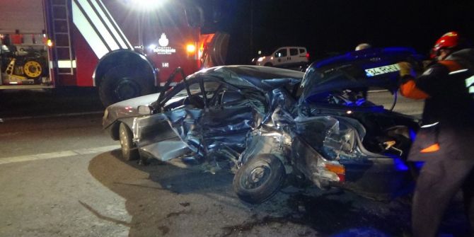 Tem Girişinde Feci Kaza: 2 Ölü