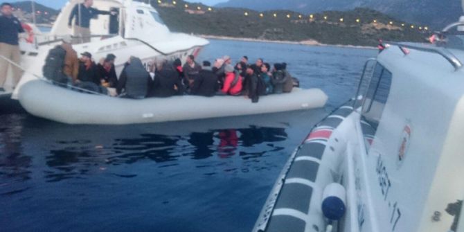 Antalya’da 41 Suriyeli Göçmen Yakalandı