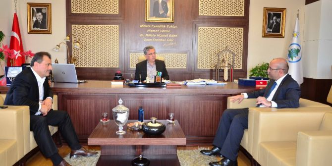 Bozova Kaymakamı Göker’den Pursaklar Belediyesine Ziyaret