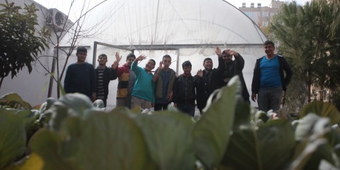 Dezavantajlı Özel Öğrenciler Okulu Sera Bahçesine Dönüştürdü