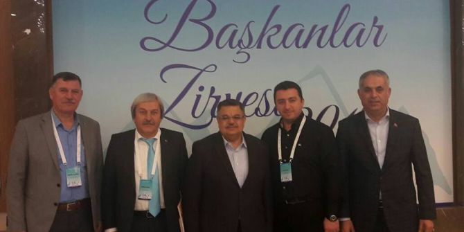Bilecikli Başkanlar 2017 Başkanlar Zirvesi Toplantısında