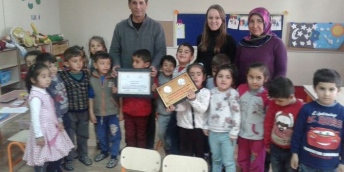 Malazgirt Anaokuluna Beslenme Dostu Sertifikası Verildi