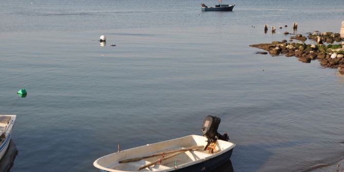 Hatay’ın Payas İlçesinde Deniz Suyu 5 Metre Çekildi