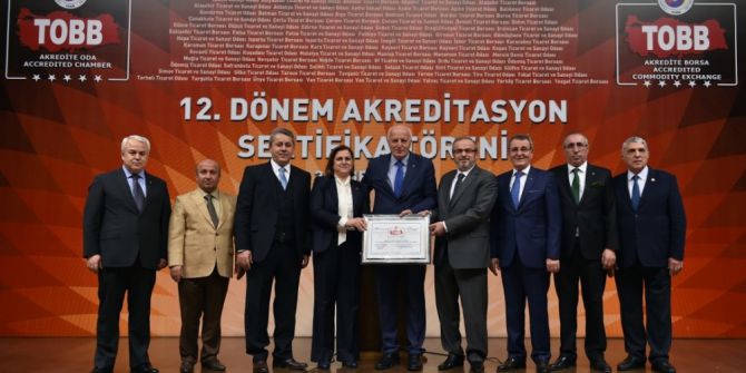 Dtso’nun Akreditasyon Belgesi Yenilendi