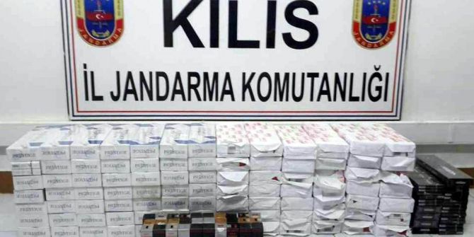 Bin 100 Paket Kaçak Sigara İle 30 Adet Cinsel Uyarıcı Sprey Yakalandı