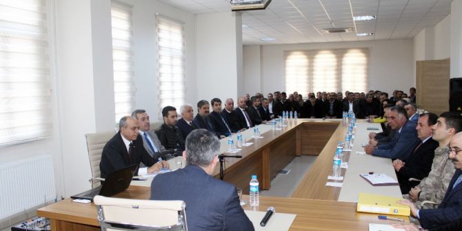 Bingöl’de Muhtarlar Bilgilendirildi