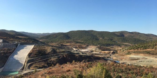 Yukarı Afrin Barajı’nda Yüzde 27 Fiziki Gerçekleşmeye Ulaşıldı