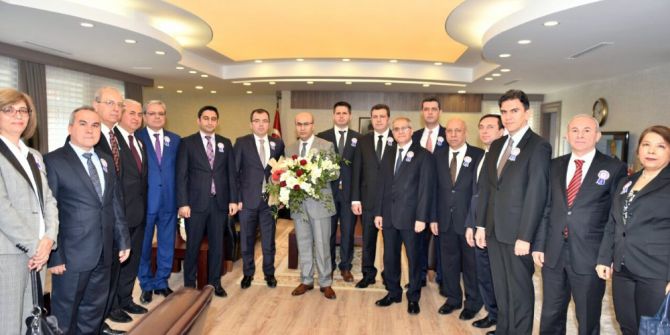 Vergi Dairesi Başkanı Ahmet Tunalı’dan Vali Demirtaş’a “Vergi Haftası” Ziyareti