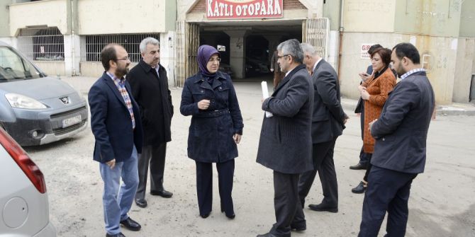 Sahibata Katlı Otoparkı Yıkılıyor