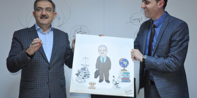 Rektör Şahin, Üniversite Ve Sanatı Anlattı