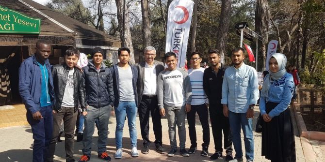 Misafir Öğrenciler Kızılay’la Buluştu