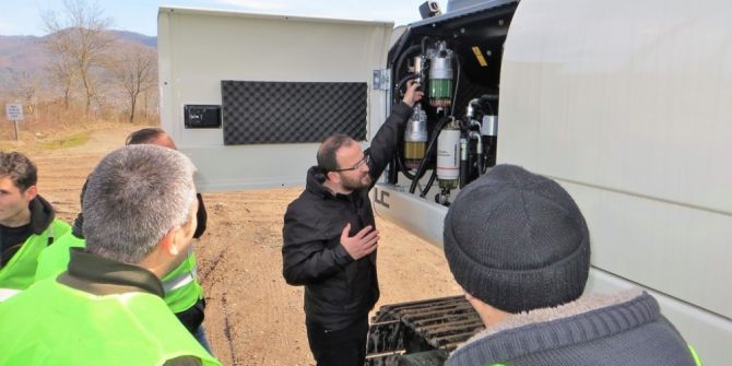 İş Makinesi Kullanan Operatörlere Eğitimi Düzenlendi